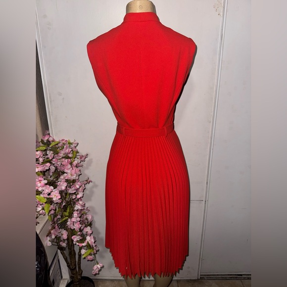 Karen Millen Vibrant Red Midi Dress - Picture 8 of 10